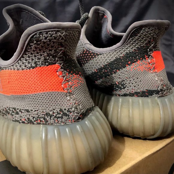 adidas Yeezy Boost 350 V2 Gray orange main image 6